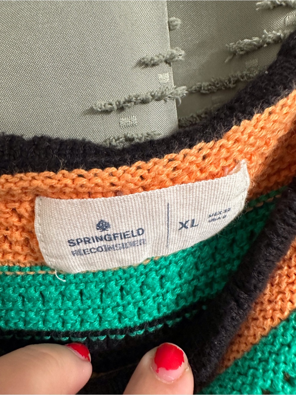 Springfield reconsider boho crochet top size XL
Blouse shirt colorful - Picture 4 of 6